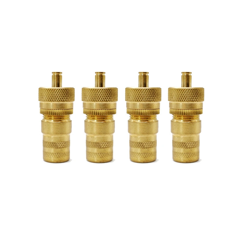 Brass Car Tire Deflators Kit 6-30 Psi Adjustable Tire Deflator Valve for Vehicles, Motorcycle, Car, Truck