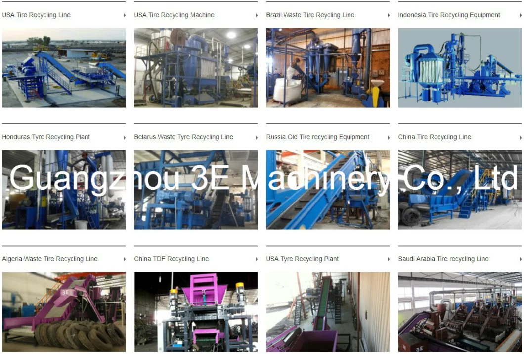 Waste Tire Recycling Machine\ Tyre Recycling Equipment